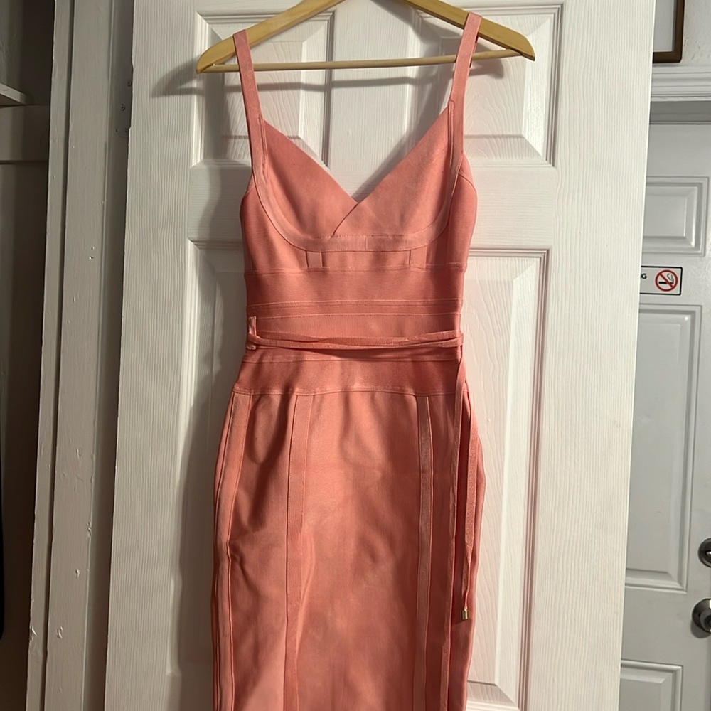 House of London (Marciano by Guess style) super sexy tight pink dress